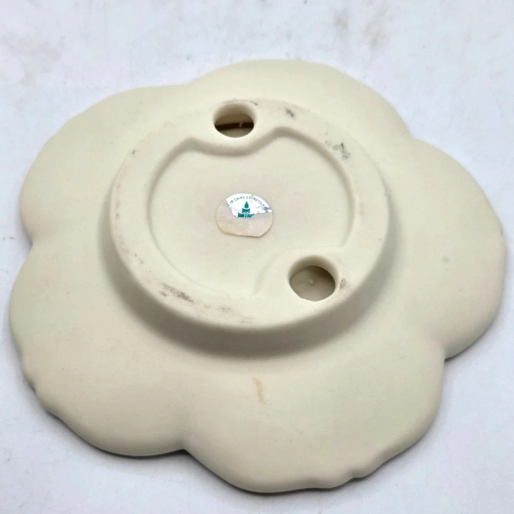 Partylite TEAPOT Tealight Candle Holder TEA TIME Luminary P7301 Porcelain Bisque